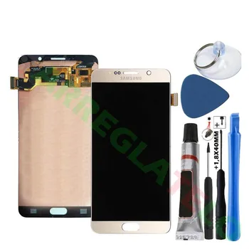 

Original full screen for Samsung Galaxy Note 5 N920F Golden Golden