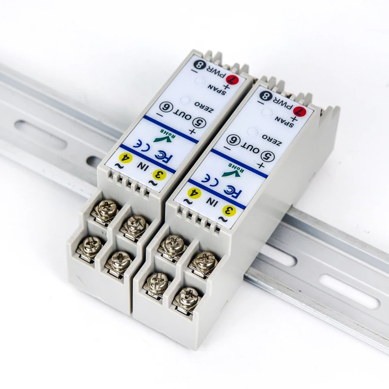 HDH-26 AC Current Transmitter 0-1A 0-5A 0-10A Input 4-20mA 0-5v 0-10V Output DC2