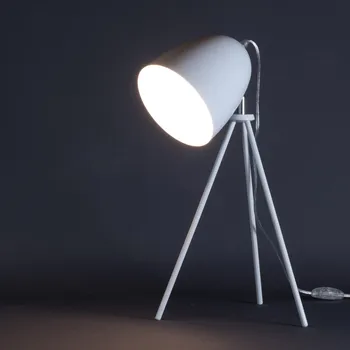 

Lamp FLEXO table top METAL white BASE tripod 29X44