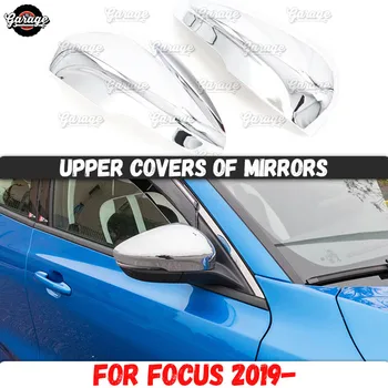 

Upper covers of mirrors case for Ford Focus 2019- ABS plastic molding 1 set / 2 pcs decoration car interior