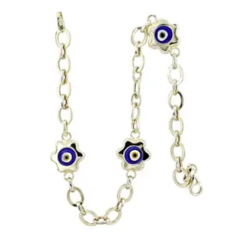 

Daisy-Eyed Gold Bracelet 01-420-BSR003