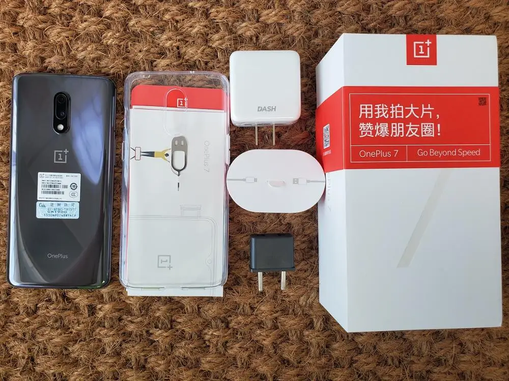 Мобильный телефон OnePlus 7 глобальная прошивка экран 6 41 дюйма 8 ГБ + 256 Восьмиядерный
