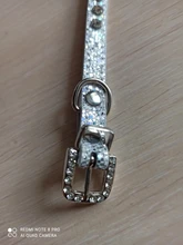 Pet-Collar Dog Necklace Rhinestones Diamond Pink Luxury Adjustable with Cats Decoration