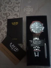 LIGE-Reloj de cuarzo para hombre, cronógrafo deportivo de cuarzo y acero, resistente al agua