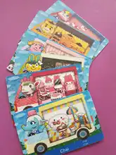 Sanrioed-Juego de tarjetas de S1-S6 completo, lote de 6 tarjetas de Animal Crossing Sanrioed Amxxbo, Ntag215 Tag, NFC, para NS Switch de felpa