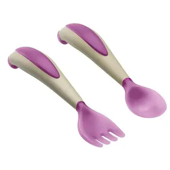 

Cutlery ergonomic THERMOBABY 2-Orchid Pink