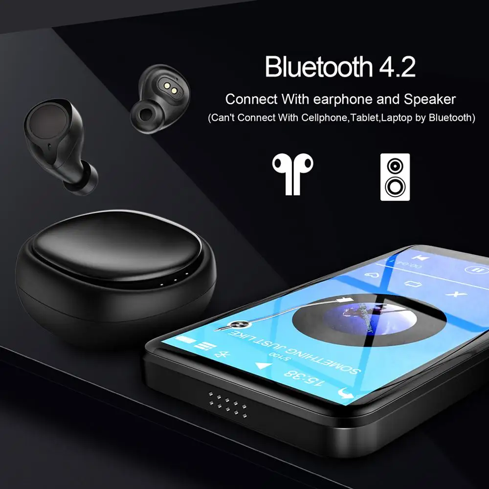 Best MP3 Player With Bluetooth HiFi Music Built-in