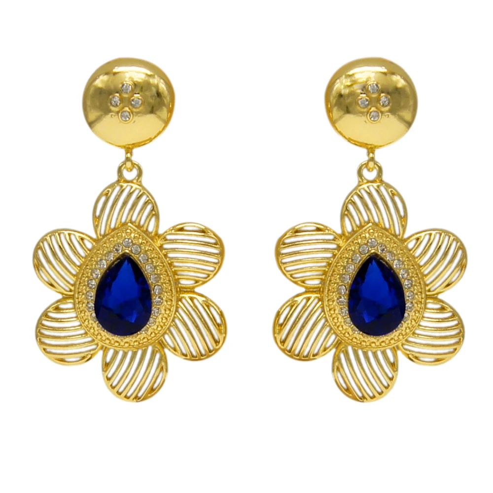 Earrings For Women Piercing Fashion Trend Big Eardrop Jewelry Tend New Wedding Banquet Party Adorn E001810