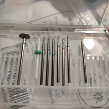 Caja de almacenamiento clara de 10/20/30 ranuras para limas de uñas, contenedor para accesorios de uñas