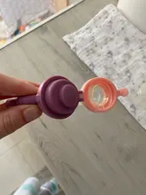 Chupete con mordedor de comida fresca para bebé, tete de alimentación con seguro para la tetina, pezón de alimentación para niños