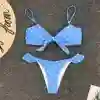 Polka Dot Bikini with Front Bow 8