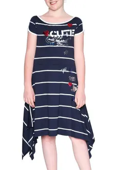 

Brand: Uneven- Genre: Girl Category: Dresses- … Color: blue, Size: 3_4