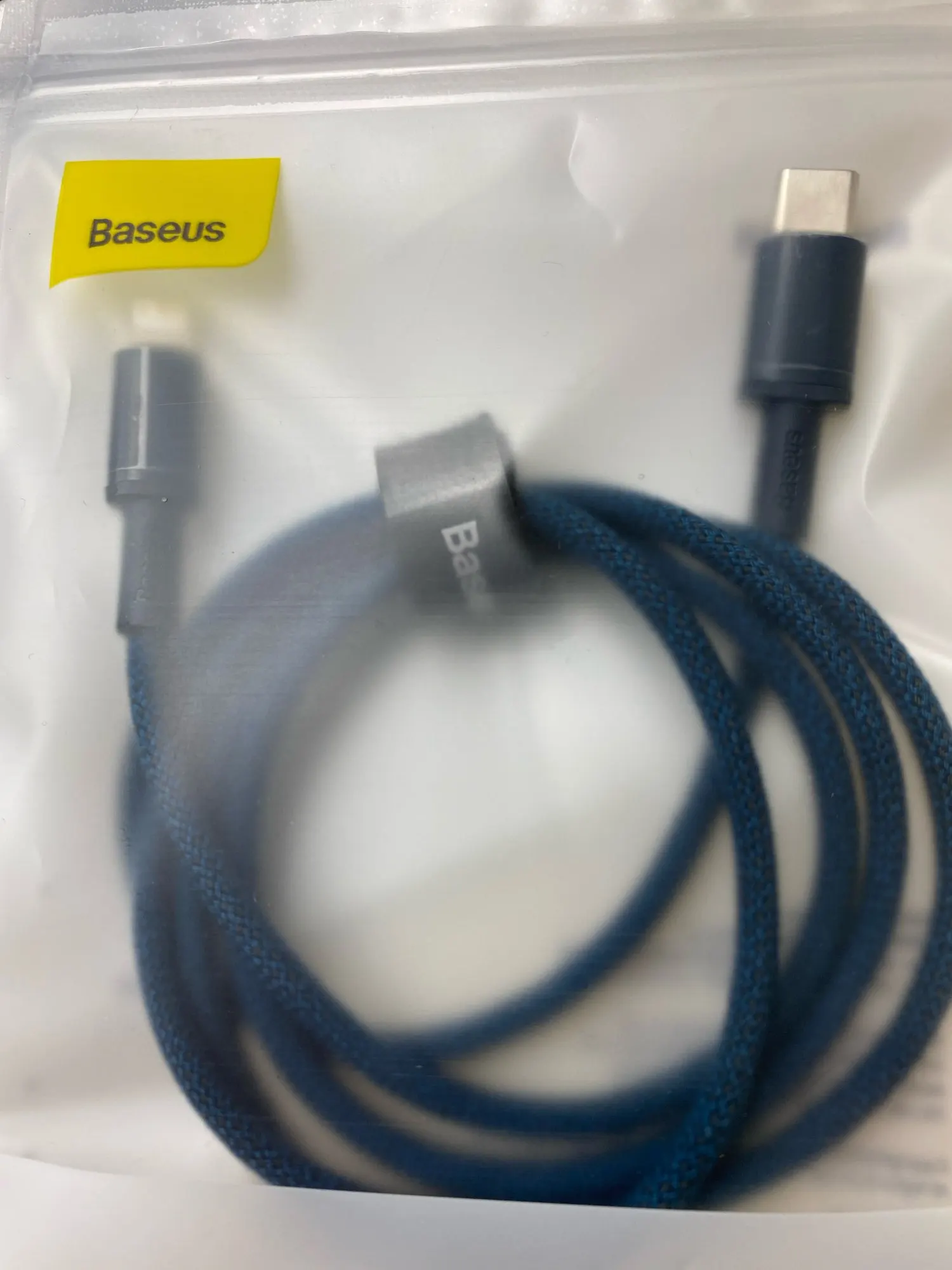 Baseus 20W USB Typ C till belysningskabel Data PD Snabbladdning för iPhone 12 Mini Pro Max fotorecension