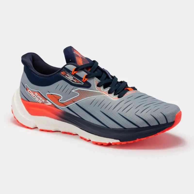 Joma Sport Schoenen, R. Super Cross 2212 Grijs Navy, Mannelijke, Hardlopen,  Training, Vetersluiting, slijtvast Duurzaamheid Rubber Zool, Eva  Binnenzool, Flexo Flex Lijnen| | - AliExpress