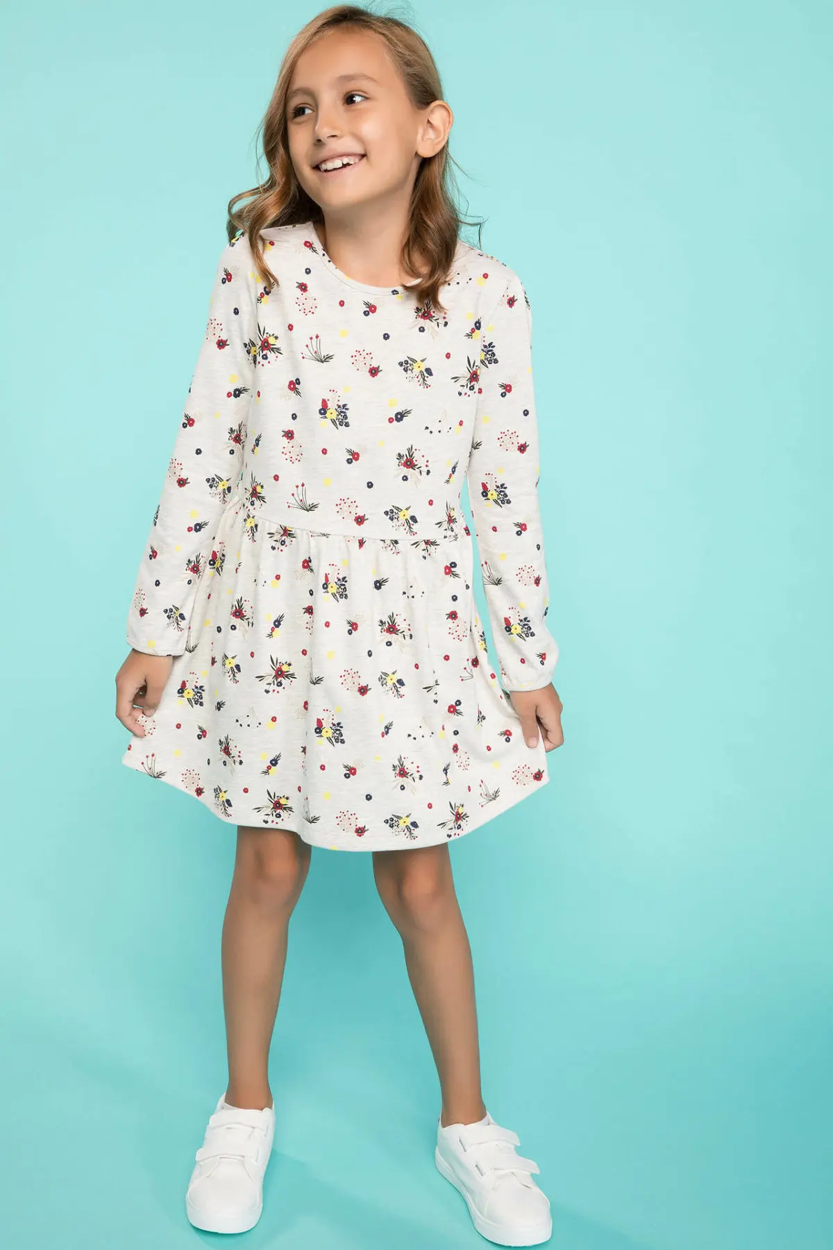 DeFacto девочка вязаный Dress-K2328A618AU | Детская одежда и обувь