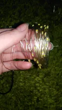 Led-Strip Garland Battery-Operated Party-Decoration Fairy Silver Christmas Wedding Copper