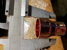 Reducing-Plumbing-Fitting Solder-Reducer 22mm Coupler Air-Condition 15mm ID To 8 Copper