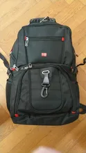 Crossten-mochila para ordenador portátil de 17 pulgadas, bolsa de viaje de 45L, mochila universitaria, puerto de carga USB, resistente al agua, multifuncional, Suiza