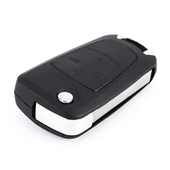 

Carcasa mando llave del coche 2 botones Vauxhall opel Negro