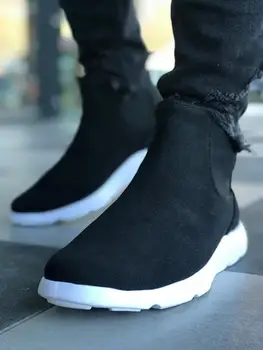 

Chekich CH049 Süet BT Black Men Sneaker Boot