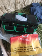 AIRAJ-Bolsa de herramientas portátil para electricista, multifunción, instalación de reparación, lona, grande, gruesa, impermeable, bolsillo de trabajo