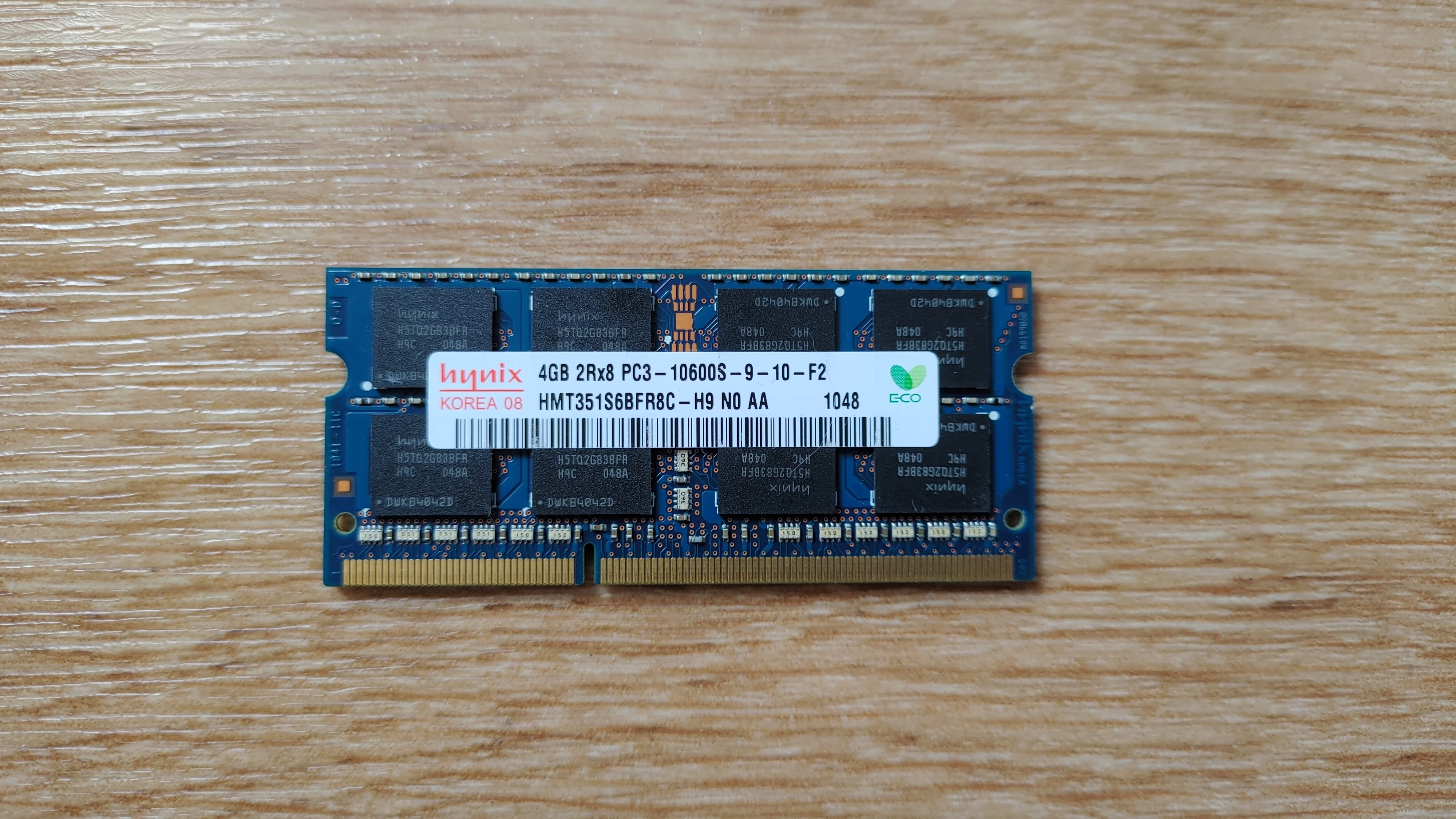 Hynix 4G 2rx8 PC3 10600s DDR3 4 Гб 1333 МГц память для ноутбука 10600S модуль SODIMM Ram | Компьютеры и