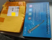 Electrodo de alta frecuencia para máquina Facial, tubo de cristal, varita para acné, cuidado de la piel, removedor de acné, estiramiento Facial de alta frecuencia para Spa