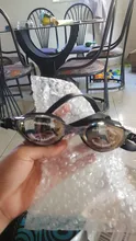 Gafas de natación graduadas para miopía para adultos, gafas de natación con dioptrías de agua recubiertas antivaho de silicona