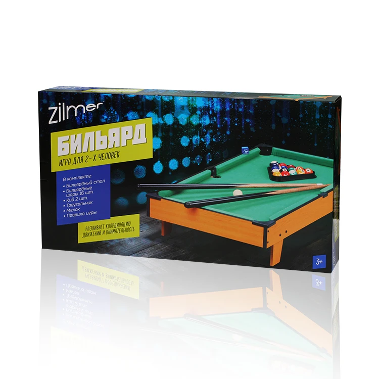 Настольная игра Zilmer Бильярд | Игрушки и хобби