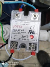 Solid-State-Relay Control Shell Plastic-Cover 40AA SSR Single-Phase Ssr-10aa AC 25AA