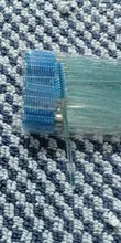 Cepillo cosmético para pestañas 50 uds, varitas de rímel de cristal, aplicador de pestañas con diamantes, brochas de maquillaje desechables