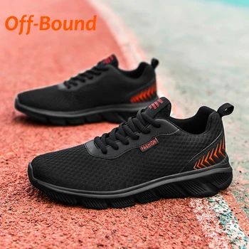 

Off-Bound Men Running Shoes Tennis Sneakers Knit Sport Shoes New Fashion Men Casual Shoes Training Walking Sneakers Plus Size 48