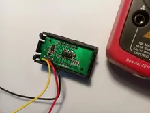 Detector DC Monitor Voltage-Meter Motorcycle Green 3-Wires 12v-Capacity Blue Car LED