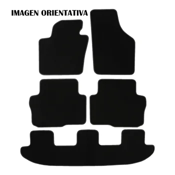 

ALFOMBRILLAS A MEDIDA EN MOQUETA PARA KIA CARENS III 7 PLAZAS (Desde 2013) ALFOMBRAS ESTERILLAS ESTERAS