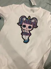 LOL surprise-pegatinas de ropa de muñecas para niñas, parche decorativo bordado para fiesta de cumpleaños