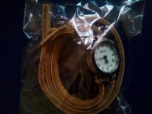 Shsby-reloj con correa larga de cuero para mujer, pulsera de plata, vintage, ROMA