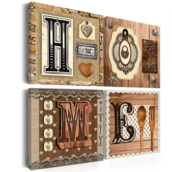 

Picture-no place is as home-40x40 cm