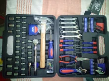 WORKPRO 165PC Home Tools Household Tool Set Wrench Screwdriver Plier Socket Set