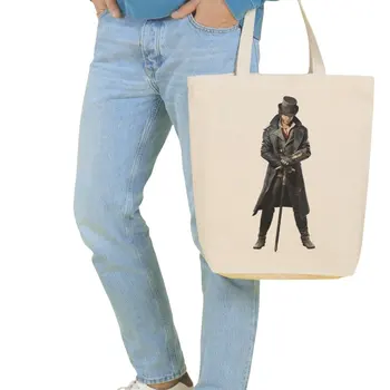 

Angemiel Bag Large Assassins Creed Jacob Frye Shopping Beach Tote Bag