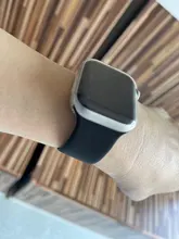Correa de bucle Solo para Apple Watch, banda de 44mm y 40mm para iWatch de 38mm y 42mm, pulsera de silicona elástica para Apple watch Series 5 3 4 SE 6