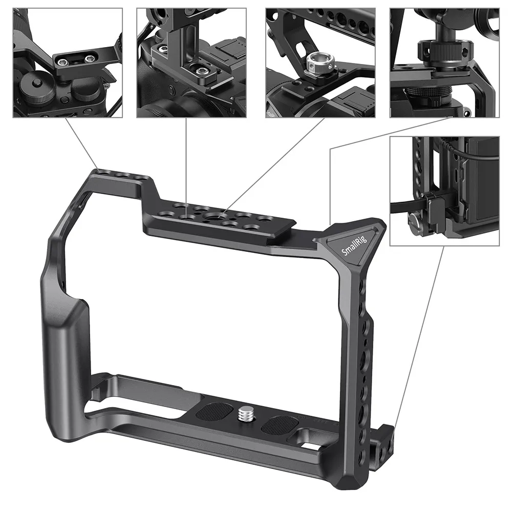 SmallRig X-T3 Aluminium Legierung Kamera Video Käfig für Fujifilm X-T3 Kamera Käfig Stabilisator Rig Schutzhülle Abdeckung-2228