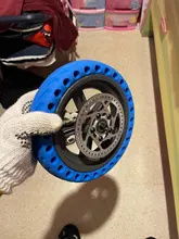 Para Xiaomi eléctrico neumático de scooter Durable 8 1/2*2 tubo interior delantero trasero mijo ropa de Color sólido neumático Scooter Eléctrico de neumático de caucho