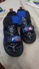 Sandalias de verano para niños, zapatos de playa, dibujo de Spider-Man, suaves