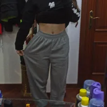 Pantalones informales para mujer, pantalones largos para mujer, pantalones sueltos con cintura elástica, pantalones sueltos para mujer