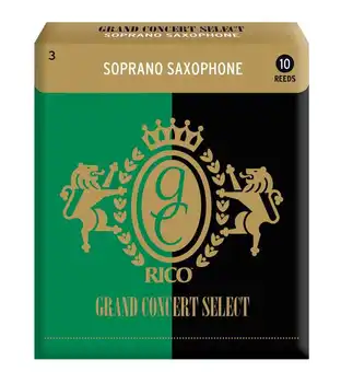 

Rgc10ssx300 grand concert select walking sticks for Saxophone Soprano, size 3.0, 10 PCs, Rico