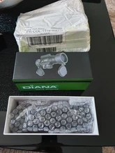 DIANA-Mira telescópica para rifle de caza, visor óptico táctico con punto verde y rojo ajustado a carril con alcance 2x40, 3x42, 3x44, 1x40 para 11/20mm