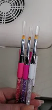 Builder Painting-Brush Manicure-Tool Nail-Art Uv-Gel-Extension Rhinestone Monja Acrylic