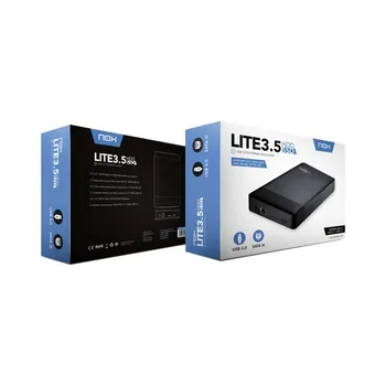 

External Box NOX NXLITEHDD35 3,5" USB 3.0 Black