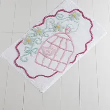 Коврик для ванной-коврики | коврик для ванной нескользящие Противоскользящие коврики клетка белый 60X100 см