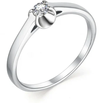 

Alcor ring with 1 white gold diamond